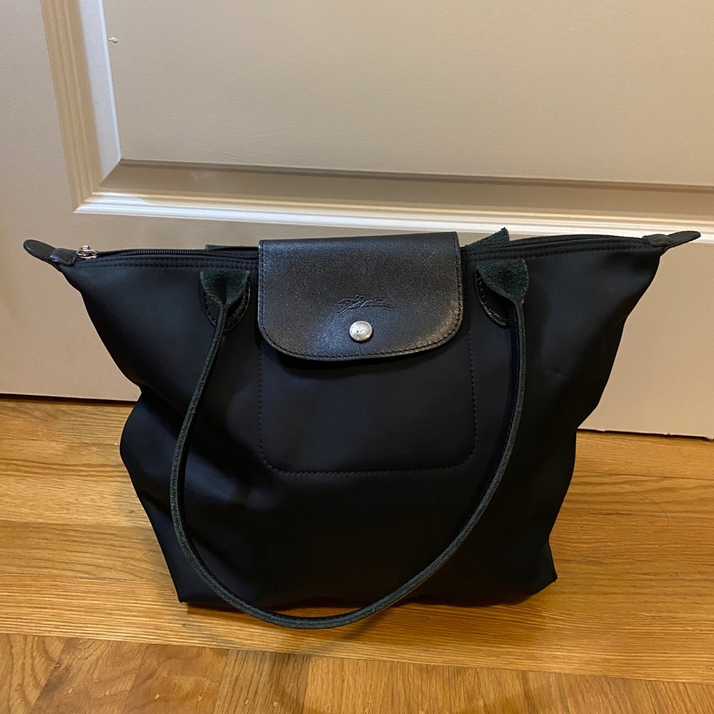 Longchamp LE PLIAGE NÉO SHOULDER BAG S, Black